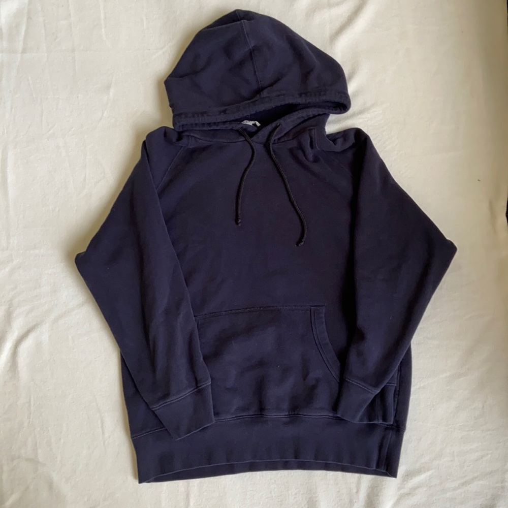 Navy blue hoodie